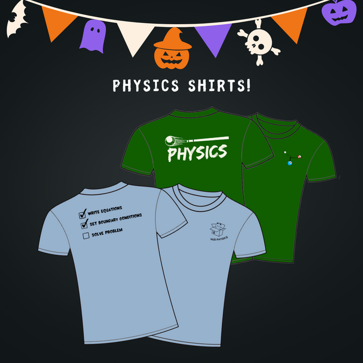 New Physics Shirt Designs Available!